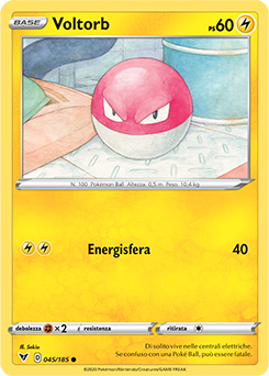 Voltorb 045/185 NM (ITA)