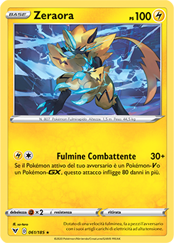 Zeraora 061/185 NM (ITA)