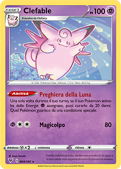Clefable 064/185 Reverse NM (ITA)