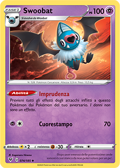 Swoobat 074/185 NM (ITA)