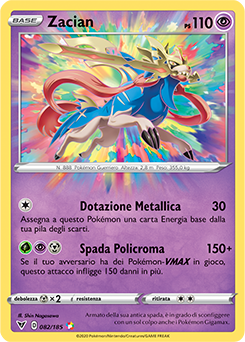 Zacian 082/185 NM (ITA)