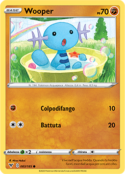 Wooper 083/185 NM (ITA)