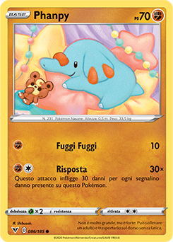 Phanpy 086/185 Reverse NM (ITA)