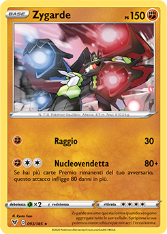 Zygarde 093/185 NM (ITA)