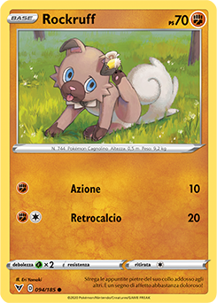 Rockruff 094/185 Reverse NM (ITA)