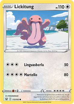 Lickitung 113/163 Reverse NM (ITA)