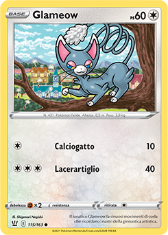 Glameow 115/163 NM (ITA)