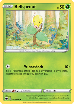 Bellsprout 001/163 Reverse NM (ITA)