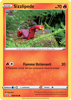 Sizzlipede 029/163 NM (ITA)