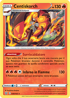 Centiskorch 030/163 Reverse NM (ITA)