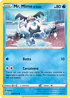 Mr. Mime di Galar 034/163 NM (ITA)