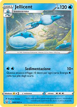 Jellicent 042/163 Reverse NM (ITA)