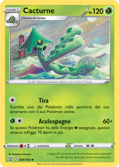 Cacturne 005/163 NM (ITA)