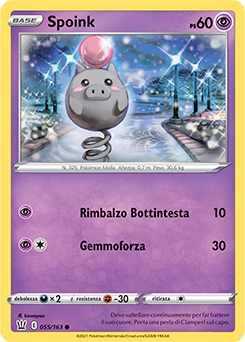 Spoink 055/163 NM (ITA)