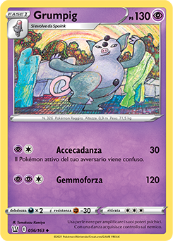 Grumpig 056/163 Reverse NM (ITA)