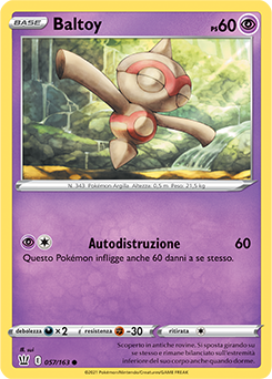 Baltoy 057/163 Reverse NM (ITA)