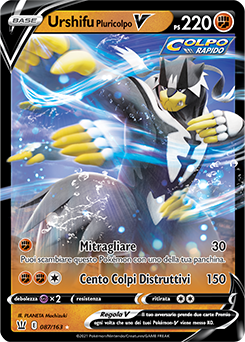 Urshifu Pluricolpo-V 087/163 NM (ITA)