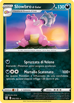 Slowbro di Galar 092/163 NM (ITA)