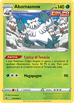 Abomasnow 010/198 NM (ITA)