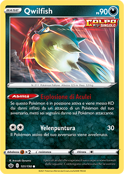 Qwilfish 101/198 Reverse NM (ITA)