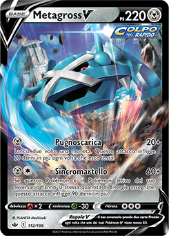 Metagross-V 112/198 NM (ITA)