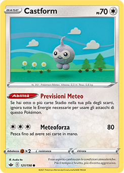 Castform 121/198 Reverse NM (ITA)