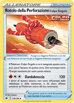 Rotolo della Perforazione Colpo Singolo 154/198 NM (ITA)