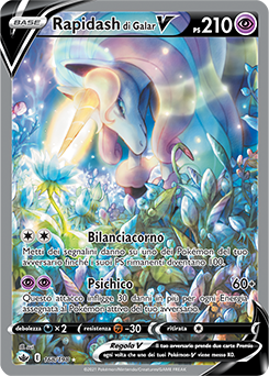 Rapidash di Galar-V 168/198 NM (ITA)