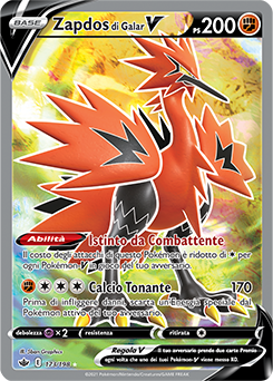 Zapdos di Galar-V 173/198 NM (ITA)