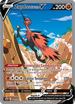 Zapdos di Galar-V 174/198 NM (ITA)