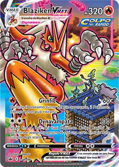 Blaziken VMAX 201/198 NM (ITA)