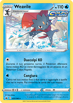 Weavile 031/198 NM (ITA)