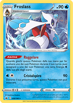 Froslass 036/198 Reverse NM (ITA)