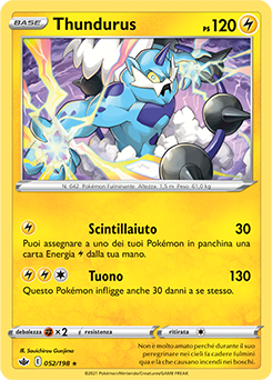 Thundurus 052/198 Reverse NM (ITA)