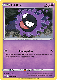Gastly 055/198 Reverse NM (ITA)