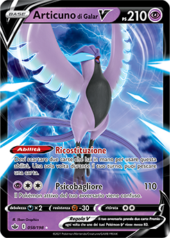 Articuno di Galar-V 058/198 NM (ITA)