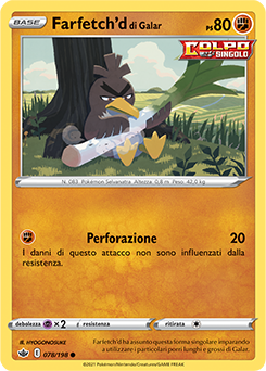 Farfetch’d di Galar 078/198 NM (ITA)