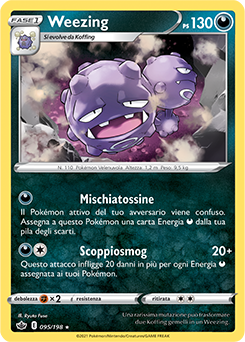 Weezing 095/198 Reverse NM (ITA)