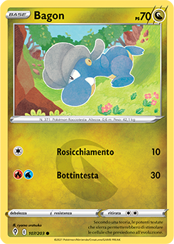 Bagon 107/203 Reverse NM (ITA)