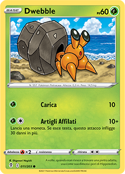 Dwebble 011/203 NM (ITA)
