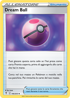 Dream Ball 146/203 Reverse NM (ITA)