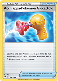 Acchiappa-Pokémon Giocattolo 163/203 Reverse NM (ITA)