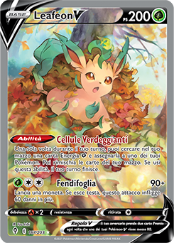 Leafeon-V 167/203 NM (ITA)