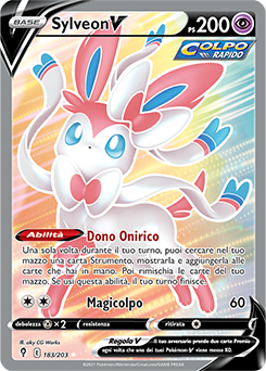 Sylveon-V 183/203 NM (ITA)