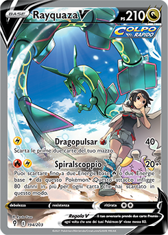 Rayquaza-V 194/203 NM (ITA)