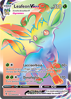 Leafeon VMAX 204/203 NM (ITA)