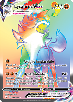 Lycanroc VMAX 213/203 NM (ITA)