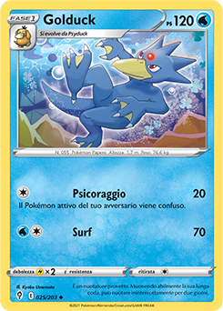 Golduck 025/203 Reverse NM (ITA)