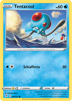 Tentacool 026/203 Reverse NM (ITA)