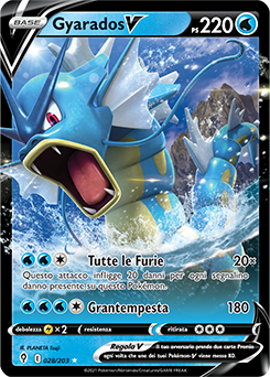 Gyarados-V 028/203 NM (ITA)